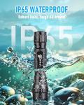 ULTRAFIRE 1000 Lumen Tactical Flashlight with Holster