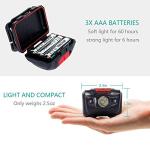 VEKKIA Bright LED Headlamp - 5 Modes, Adjustable Strap