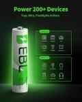 16-Pack EBL Rechargeable AAA Ni-MH Batteries 1100mAh