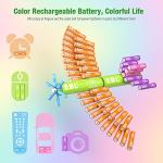EBL 10-Pack High Capacity Rechargeable AAA Batteries