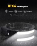 Rechargeable LED Headlamps with Motion Sensor - 2 Pack
