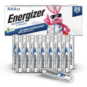 Energizer Ultimate Lithium AAA Batteries, 24 Count