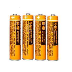 EOCIK 4 Pack Rechargeable AAA Batteries 550mAh