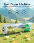EBL Rechargeable AA Solar Batteries, Pack of 12