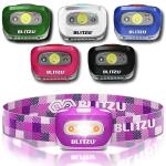Lightweight Waterproof LED Headlamp with Red & White Light