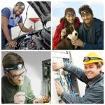 Lightweight Waterproof LED Headlamp with Red & White Light