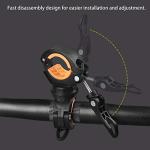 COSOOS 2 Pack Universal Flashlight Bicycle Mount