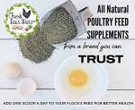 Fresh Eggs Daily Coop Kelp Organic Feed Supplement Vitamins for Backyard Chickens and Ducks 7LB