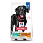 Hill's Science Diet Perfect Weight & Joint Support Large Breed Adult Dry Dog Food 1-5,Quality Protein for Weight Management & Joint Support, Chicken & Brown Rice, 25 lb. Bag