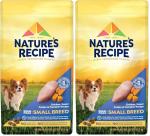 Nature′s Recipe Grain Free Small Breed Chicken, Sweet Potato & Pumpkin Recipe Dry Dog Food, 4 lb. Bag (Pack of 2)