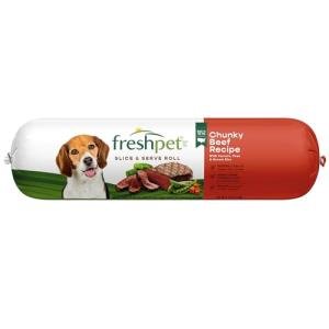 Freshpet Natural Beef Roll Dog Food, 6lb