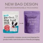 Yumwoof Perfect Dog Food Mix New (Grain-Free) Recipe with Improved Taste | Makes 10 Pounds Fresh Homemade Food | Mix Turkey, Beef, Pork, Bison, Lamb, Elk & More | Human Grade, Low Carb & Non-GMO