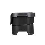 Neater Pet Brands Neater Feeder Deluxe Mess Proof Dog Bowls Elevated for Medium Dogs 19-40 lbs, Made in USA, No Spill Raised Dog Food Bowl Stand Feeding Station, Food and Water Bowl Set, Black