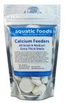 Aquatic Foods Inc. Calcium Feeder Small & Medium Shells. Extra Thick Shells for Shrimp, Snails, Crabs, Crayfish, Hermit Crabs and All Tropical Fish. 4oz …26 Count Bag