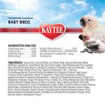 Kaytee Exact Hand Feeding Pet Bird Baby Food For Parrots, Parakeets, Lovebirds, Cockatiels, Conures, Cockatoos, and Macaws, 5 Pound