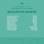 Oxbow Essentials Chinchilla Food, Made with Oxbow Alfalfa, Vitamin & Mineral Rich Food for Chinchillas, Small Animal Pet Pellets, Made in USA, High Fiber, 10 lb Bag