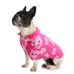 CuteBone Two-Leg Spandex Crystal Velvet Pet Pajamas - Soft, Cozy, and Stretchy Sleepwear for Dogs and Cats LTP02S