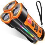 Chwwen Dog Bark Deterrent Devices 2025 Release Anti Barking Device for Dogs Barking Silencer in 55FT Indoor Outdoor 3X Head Anti Bark Device with Flashlight &Party Flashlight Portable Training Tool