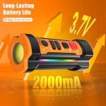 Chwwen Dog Bark Deterrent Devices 2025 Release Anti Barking Device for Dogs Barking Silencer in 55FT Indoor Outdoor 3X Head Anti Bark Device with Flashlight &Party Flashlight Portable Training Tool