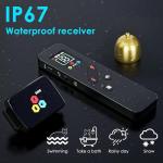 Cat Training Collar Cat Bark Collar with Remote Electric Cats Shock Collar 3300FT IP67 Waterproof 3 Training Modes Beep Vibration Shock Mode Top Meowing Effective for Bad Behavior Carbon Black