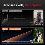 2025 Upgraded Shock Collar for Dogs, Dog Training Collar with Remote Control for Medium Large Dogs, 3 Training Modes - Beep, Vibration and Shock with Safety Lock, IPX7 Waterproof, Rechargeable,Black