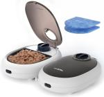 WOPET Automatic Cat Feeder, 48-Hour Programmable Pet Food Dispenser, Built-in Ice Gel Packs for Freshness – Ideal for Wet Food, Yogurt & Canned Meals – Perfect for Cats, Kittens & Small Dogs
