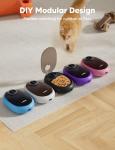WOPET Automatic Cat Feeder, 48-Hour Programmable Pet Food Dispenser, Built-in Ice Gel Packs for Freshness – Ideal for Wet Food, Yogurt & Canned Meals – Perfect for Cats, Kittens & Small Dogs