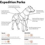 Hurtta Expedition Parka, Winter Dog Coat, Buckthorn, 16 in
