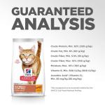 Hill's Science Diet Hairball Control Light, Adult 1-6, Weight Management & Hairball Control Support, Dry Cat Food, Chicken Recipe, 15.5 lb Bag