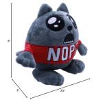 Exploding Kittens 6″ Plush – Nope Cat – Official Licensed Soft Toy – Soft Plush Collectible for Kids & Fans