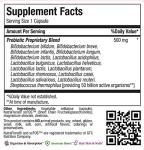 Maxi Health Probiotic Plus Ultimate Prebiotic Advanced Live Probiotics Formula - 50 Billion Live Active Probiotic - 15 Strains - Ultra Protection - Active Pro-50-30 Count