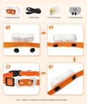 Smart Dog GPS Tracker,Live Pet Tracker with Virtual Fence Dog Collar with App,Smart Alerts,Collar-Compatible,4G Built-in SIM,iOS & Android