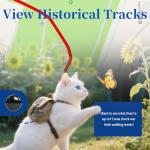 Pet Tracker for Cats & Kittens –No Subscription Item Locator for Key Accurate Real-Time Location, Perfect for Indoor & Outdoor Cats, No Monthly Fees
