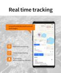 Smart Dog GPS Tracker,Live Pet Tracker with Virtual Fence Dog Collar with App,Smart Alerts,Collar-Compatible,4G Built-in SIM,iOS & Android