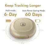 Molly&Cody GPS Dog/Cat Tracker, Multi-Mode GPS/Bluetooth, Real-Time Tracking for Pet Collar with Virtual Fence, Long Battery, IP67 Waterproof, Health Monitor, 1-Year Record, iOS/Android App (Red)