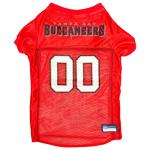 NFL Tampa Bay Buccaneers Dog Jersey, Size: X-Small. Best Football Jersey Costume for Dogs & Cats. Licensed Jersey Shirt.