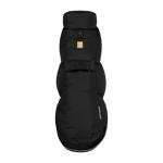 Ruffwear, Quinzee Dog Winter Jacket, Insulated Packable Puffer Vest with Leash Portal, Reflective Trim & Weather‑Resistant Shell, Adjustable Fit Coat, Harness Compatible, Obsidian Black, Medium