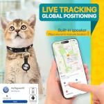 Cat Tracker Collar-Dog GPS Tracker-Pet Tracker-GPS Tracker for Dogs | Android and iOS Universal | No Monthly Fee | Works with Any Collar