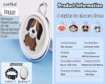 Dog Tracker-GPS Dog Collar-GPS Tracker for Dogs-Pet Tracker for Dogs | Android and iOS Universal | No Monthly Fee | Waterproof | Works with Any Collar