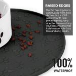 Waterproof Silicone Pet Food Mat - Spill Proof
