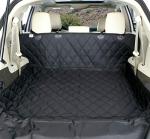 4Knines SUV Cargo Liner for Dogs – Dog Trunk Cover – Heavy-Duty, Waterproof Pet Seat Protector – Durable Cargo Liners for Dogs – USA-Based Company - Large (Black)