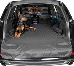 4Knines SUV Cargo Liner for Dogs – Dog Trunk Cover – Heavy-Duty, Waterproof Pet Seat Protector – Durable Cargo Liners for Dogs – USA-Based Company - Large (Black)