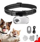 ehomful HD 1080P Cat Camera Collar with Video Record Wireless Mini Sport cam,Small Action Cameras,Body Camera for Pet Supplies/Stuff,Outdoor/Inoor Birthday Gift No WiFi