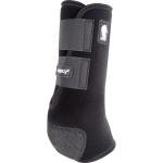 Classic Equine Legacy2 Support Boots, Hind (Black, Medium)