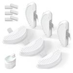 uahpet Official Water Fountain Filters Upgraded 6 Filters & 12 Sponges for 67oz/2L Automatic Pet Fountain