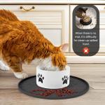 Waterproof Silicone Pet Food Mat - Spill Proof