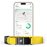 New Fi Series 3+ Smart Dog Tracker Collar – AI GPS for Dogs, Health & Behavior Monitor, Virtual Fence, Escape Alerts, Waterproof, Apple Watch Compatible 12Mo Membership Included