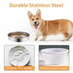 Stainless Steel Slow Feeder Bowl for Pets