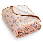 Allisandro Luxurious Dog Blanket, 350 GSM Super Fuzzy Microplush Fleece Pet Blankets for Small Medium Large Dogs and Cats, Brown, 64 x 40 Inches