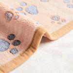 Allisandro Luxurious Dog Blanket, 350 GSM Super Fuzzy Microplush Fleece Pet Blankets for Small Medium Large Dogs and Cats, Brown, 64 x 40 Inches